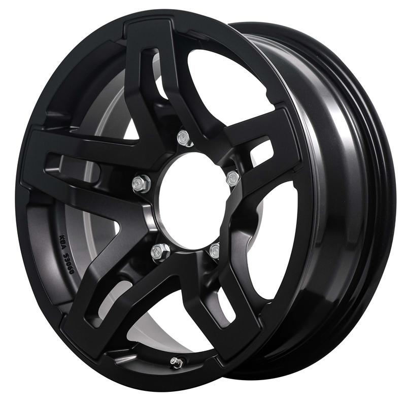 Cerchio RC DESIGN Rc33x Glossy Black 5 fori 15\" 5.5X15 ET5 5x139.7