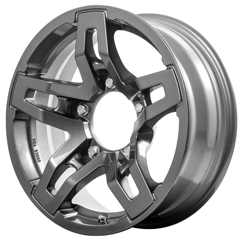 Cerchio RC DESIGN Rc33x Titanium 5 fori 15\" 5.5X15 ET5 5x139.7