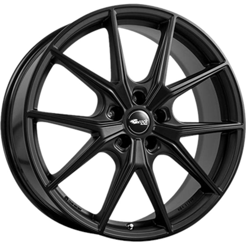 Cerchio BROCK B40 Glossy Black 5 fori 19\" 8X19 ET45 5x108