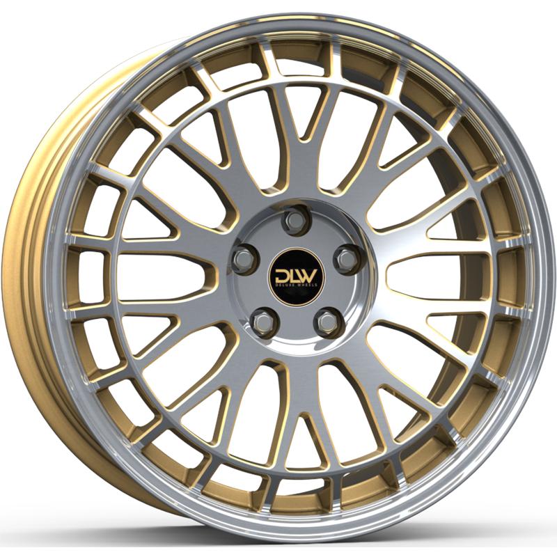 Cerchi in Lega ETA BETA Unit Matt Gold Full Polish 5 fori 19\" 8.5X19 ET25 5x112