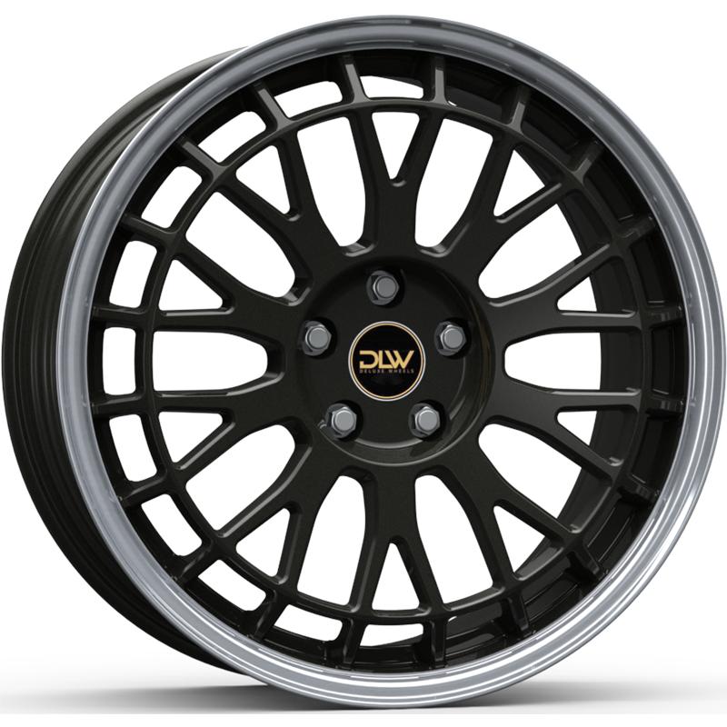 Cerchi in Lega ETA BETA Unit Shiny Black Lip Polish 5 fori 19\" 8.5X19 ET45 5x108