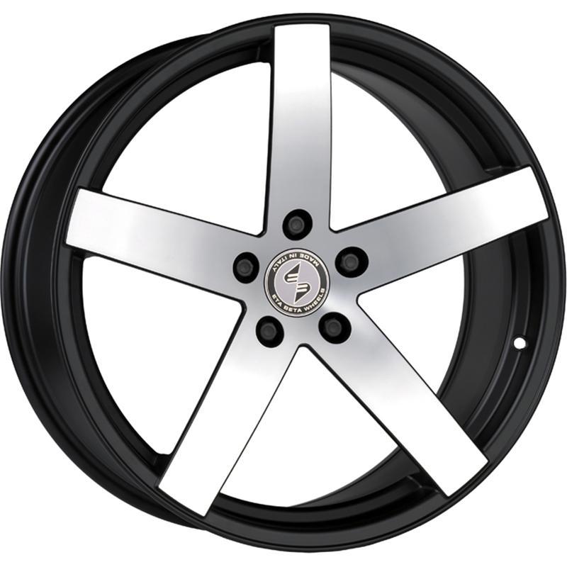 Cerchi in Lega ETA BETA UroS-K S Matt Black Full Polish 5 fori 19\" 8.5X19 ET35 5x112