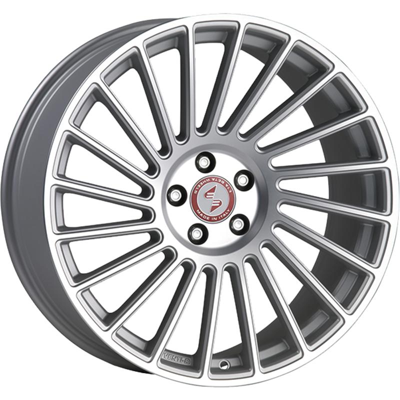 Cerchi in Lega ETA BETA VentI-R Matt Silver Full Polish 5 fori 19\" 8.5X19 ET45 5x112