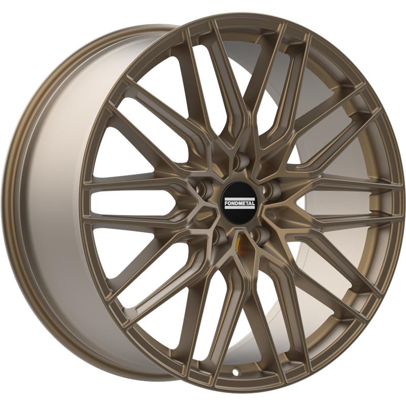 Cerchio FONDMETAL Cratos Braun Matt 5 fori 21\" 9.5X21 ET20 5x112