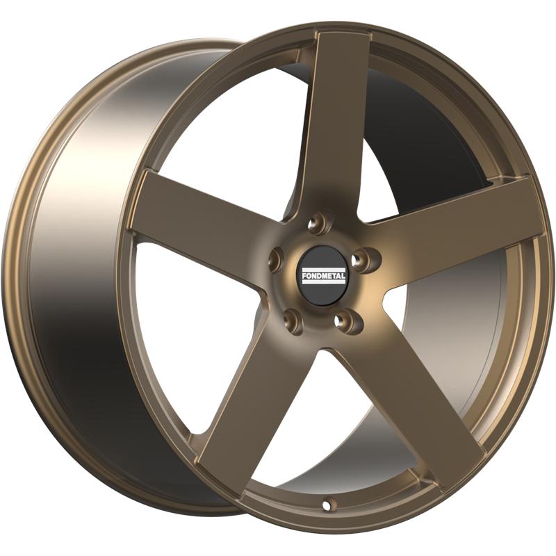 Cerchi in Lega FONDMETAL Istar Braun Matt 5 fori 22\" 9X22 ET44.5 5x120