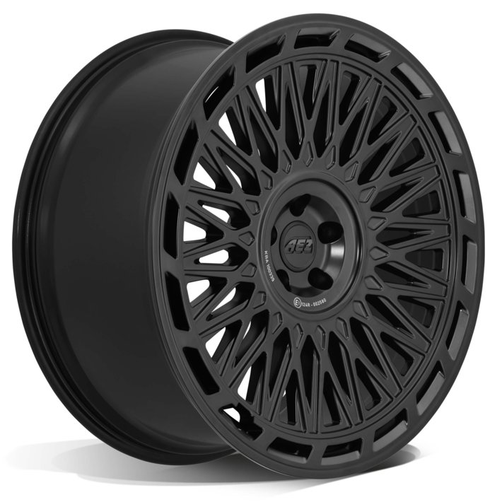 Cerchio AEZ Tokio Matt Black 5 fori 23\" 9.5X23 ET52 5x114.3
