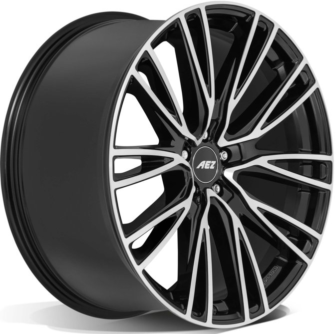 Cerchio AEZ Seattle Black Mirror 5 fori 19\" 8X19 ET45 5x112
