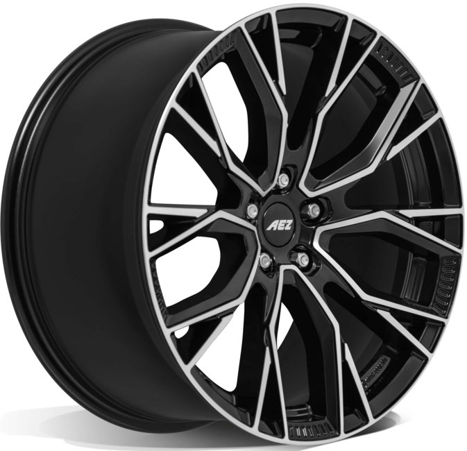 Cerchio AEZ Toronto Black Mirror 5 fori 19\" 8X19 ET40 5x112