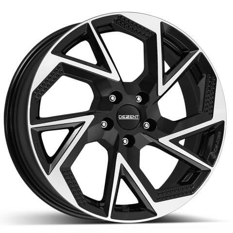 Cerchio DEZENT Ap Black Mirror 5 fori 18\" 7.5X18 ET50 5x112