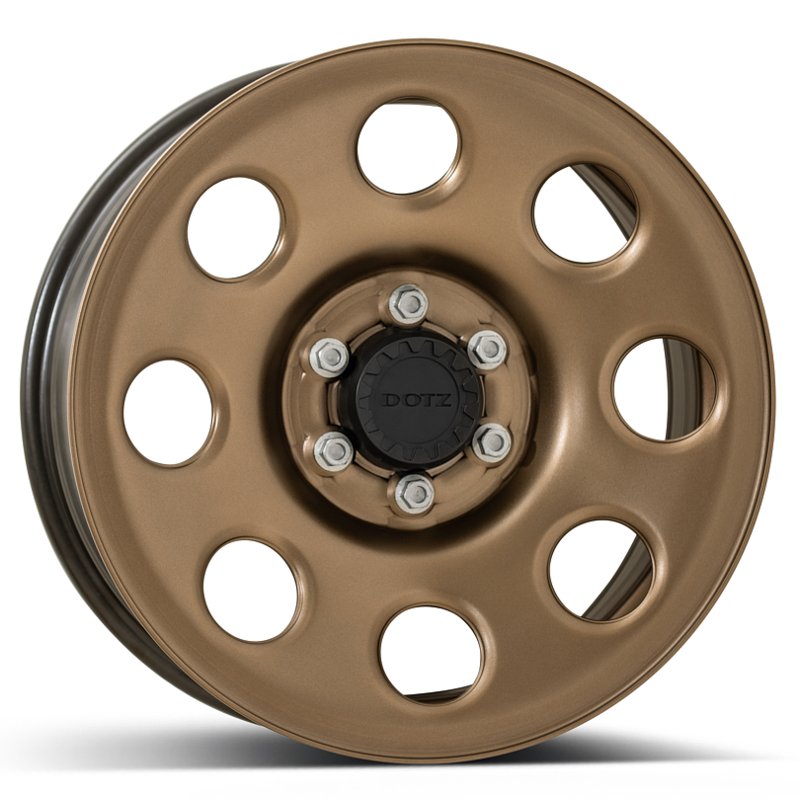 Cerchi in Lega KFZ ALCAR Steel Matt Bronze 6 fori 18\" 8X18 ET45 6x130