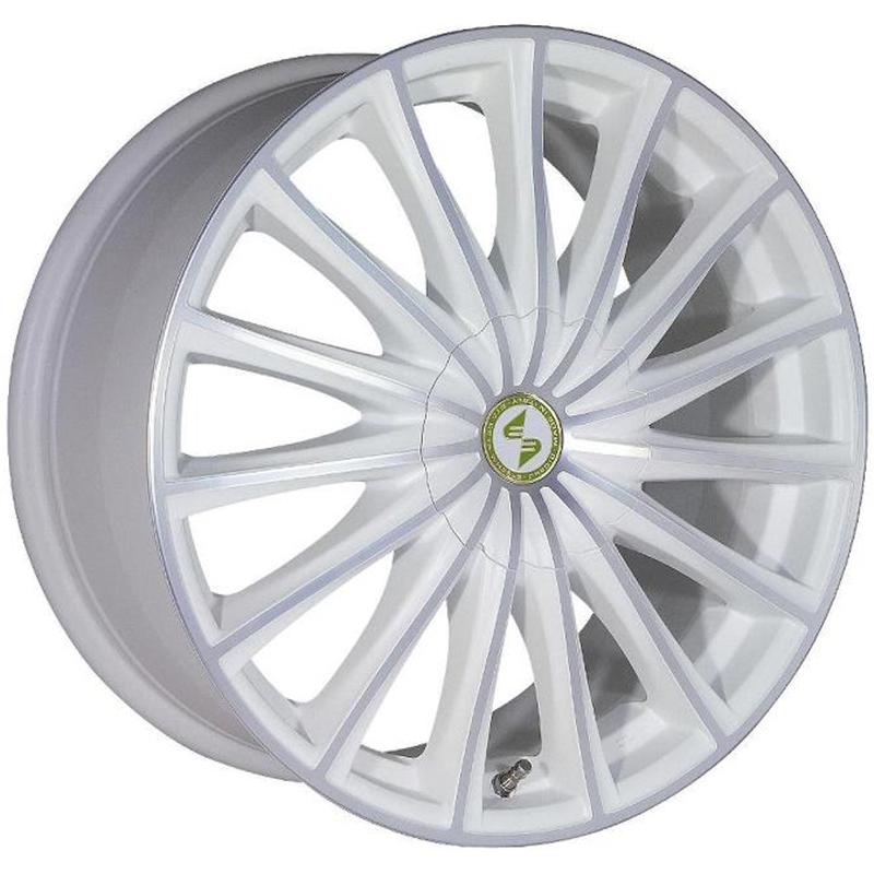 Cerchi in Lega ETA BETA Pregio Matt White Full Polish 5 fori 18\" 8X18 ET45 5x112