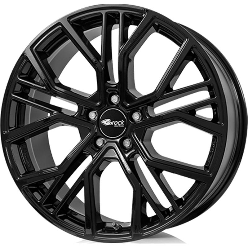 Cerchio BROCK B41 Glossy Black 5 fori 20\" 8.5X20 ET41.5 5x120