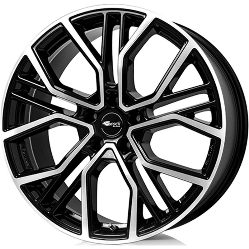 Cerchio BROCK B41 Black Mirror 5 fori 20\" 8.5X20 ET41.5 5x120