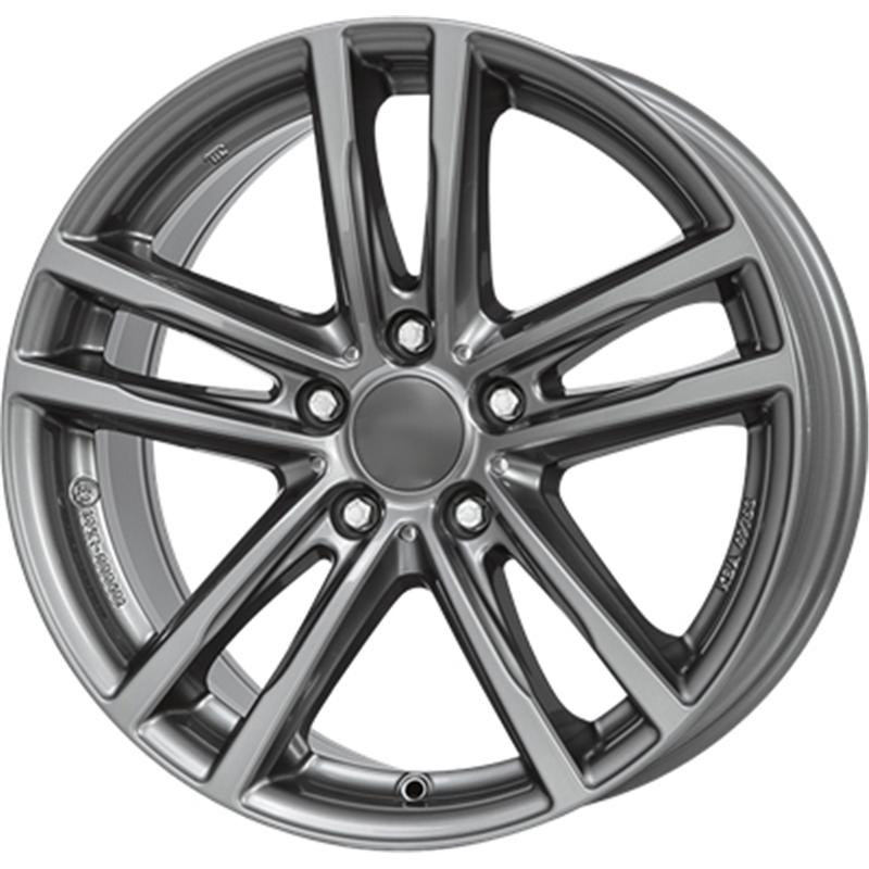 Cerchio RIAL X10 Metal Grey 5 fori 18\" 7X18 ET43 5x112