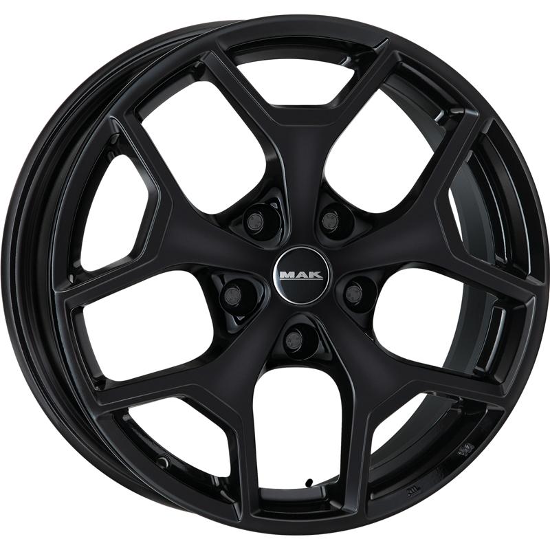Cerchio MAK Liberty Glossy Black 5 fori 18\" 7.5X18 ET44 5x127