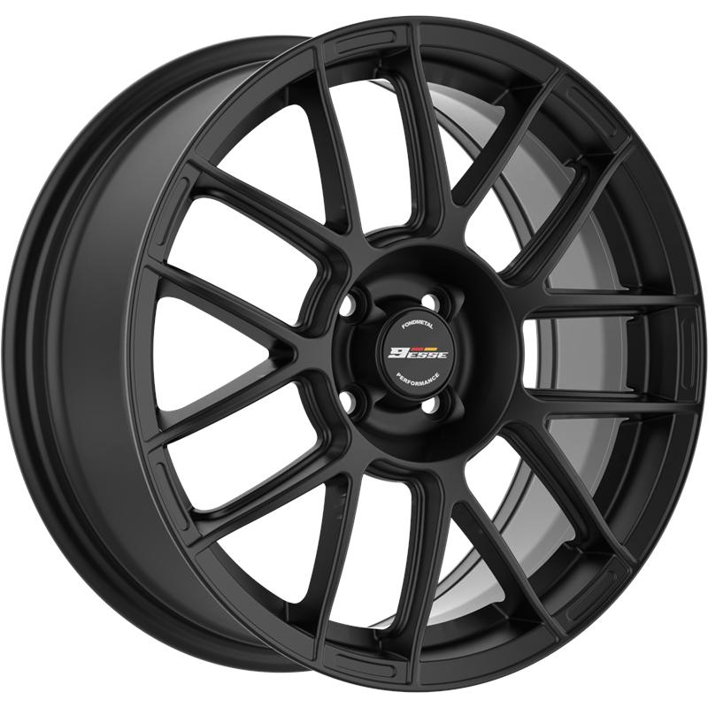 Cerchio FONDMETAL 9esse Matt Black 4 fori 17\" 7X17 ET35 4x98
