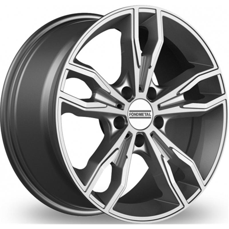 Cerchi in Lega FONDMETAL Alke Glossy Silver 5 fori 19\" 8X19 ET30 5x112
