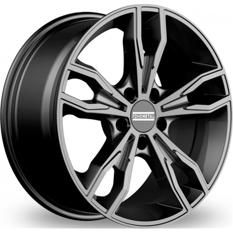 Cerchi in Lega FONDMETAL Alke Glossy Titanium 5 fori 18\" 8X18 ET51 5x112
