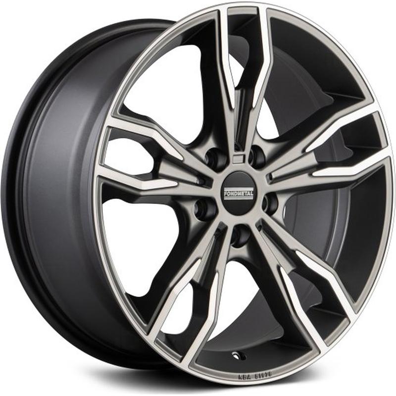 Cerchio FONDMETAL Alke Matt Titanium Diamond Cut 5 fori 20\" 8.5X20 ET35 5x112