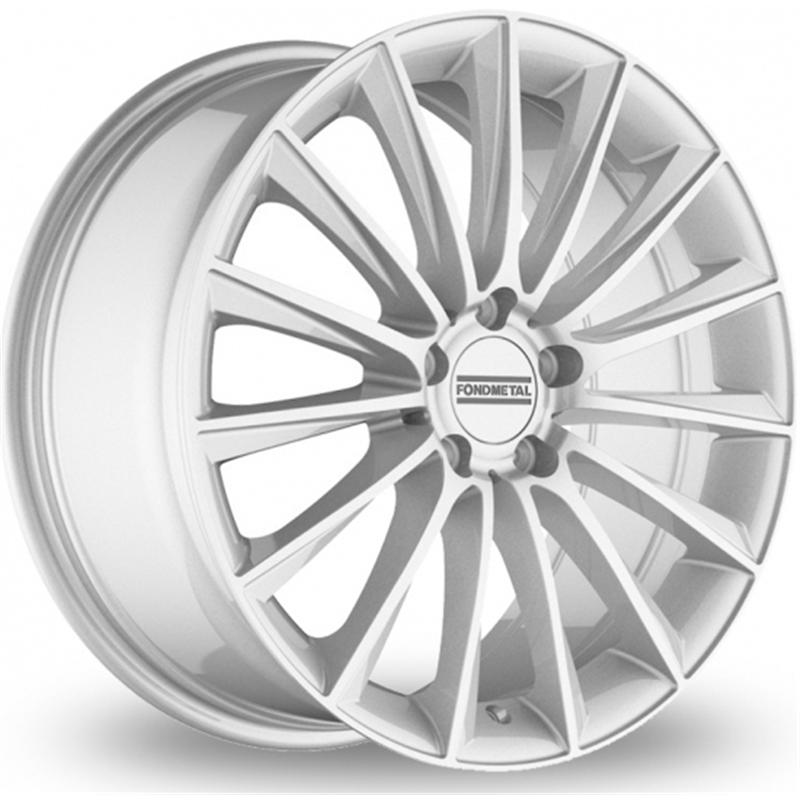 Cerchi in Lega FONDMETAL Aidon Glossy Silver 5 fori 19\" 8X19 ET48 5x112