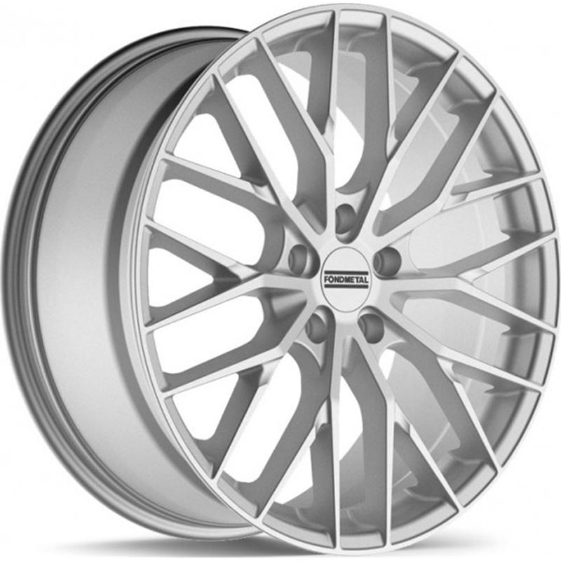 Cerchi in Lega FONDMETAL Makhai Glossy Silver 5 fori 20\" 9X20 ET26 5x112