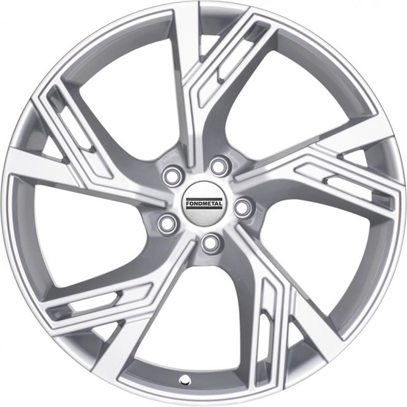 Cerchi in Lega FONDMETAL Atena Glossy Silver 5 fori 18\" 8X18 ET29 5x112