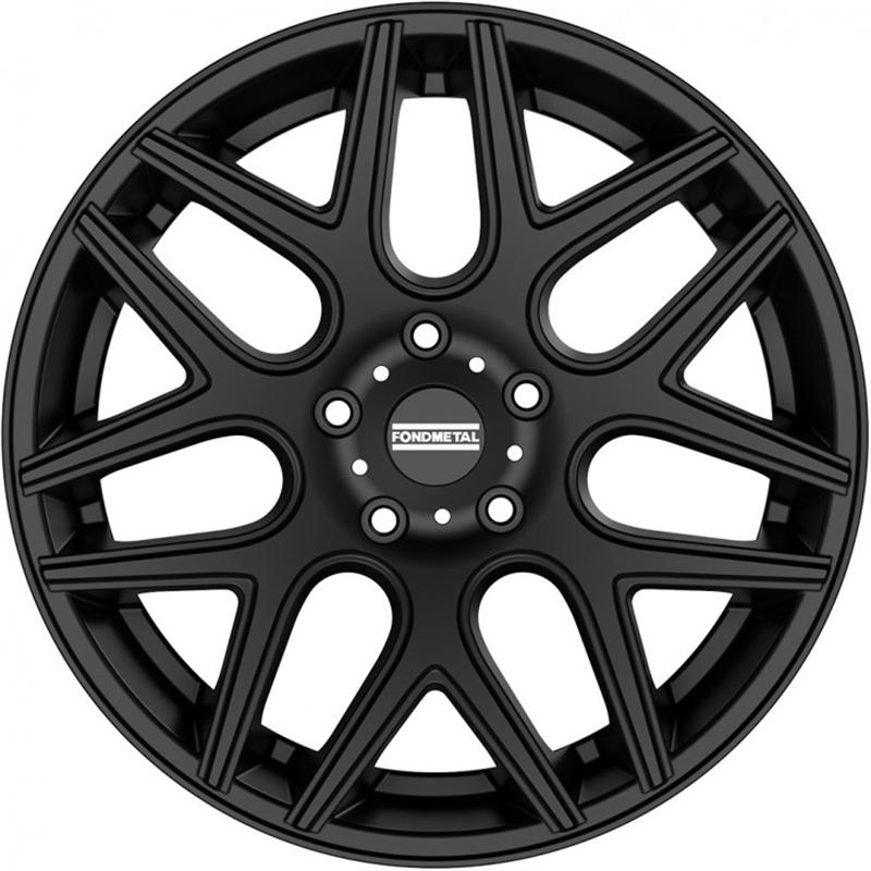 Cerchio FONDMETAL Moros Matt Black 5 fori 20\" 9.5X20 ET35 5x130