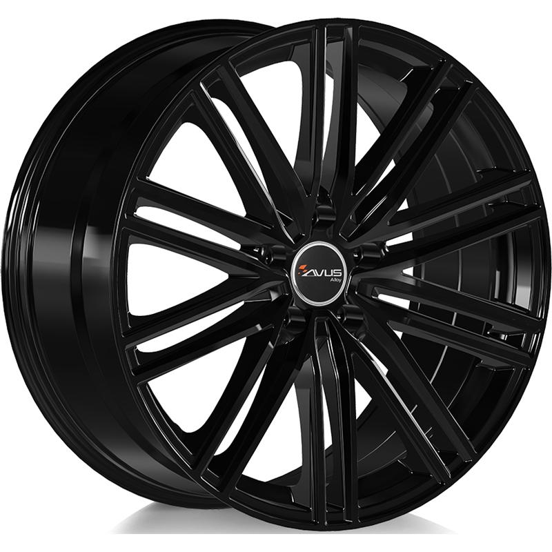 Cerchio AVUS AC-M08 Black 5 fori 21\" 9.5X21 ET31 5x112