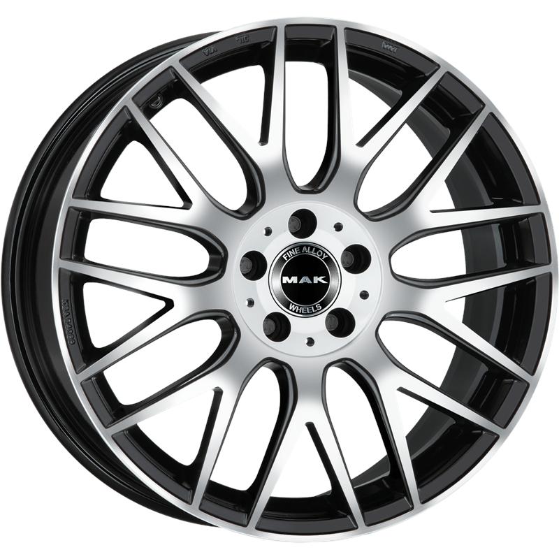 Cerchio MAK ArroW-D Black Mirror 5 fori 20\" 9.5X20 ET22 5x112