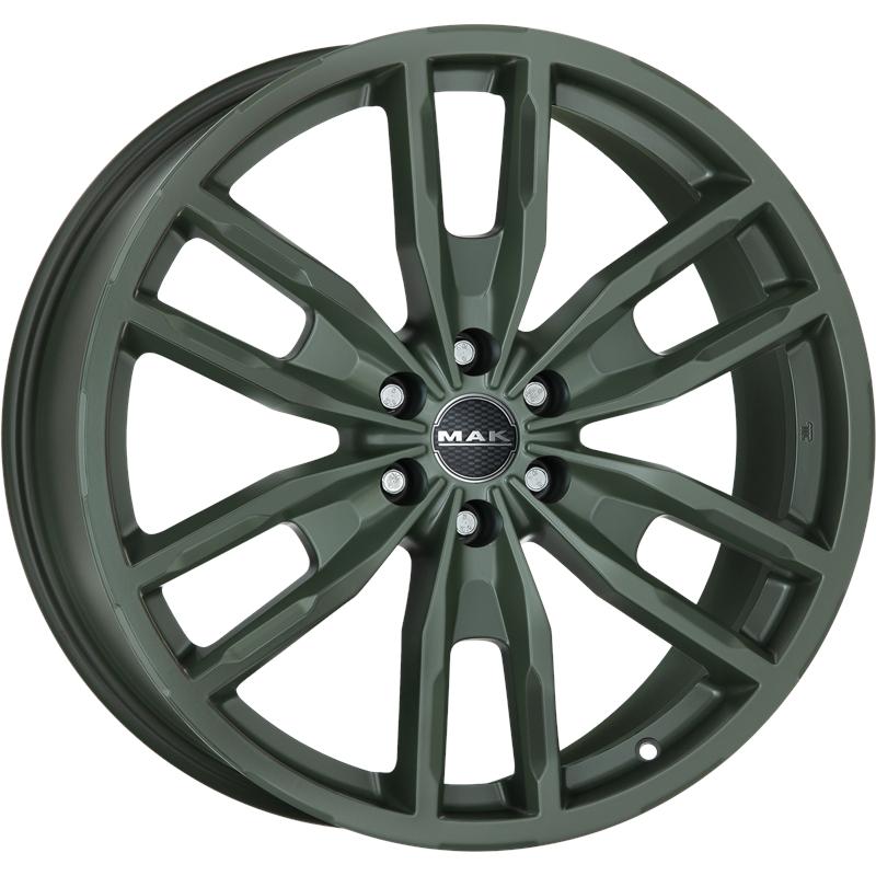 Cerchi in Lega MAK Peak Army Green 6 fori 20\" 9X20 ET25 6x139.7