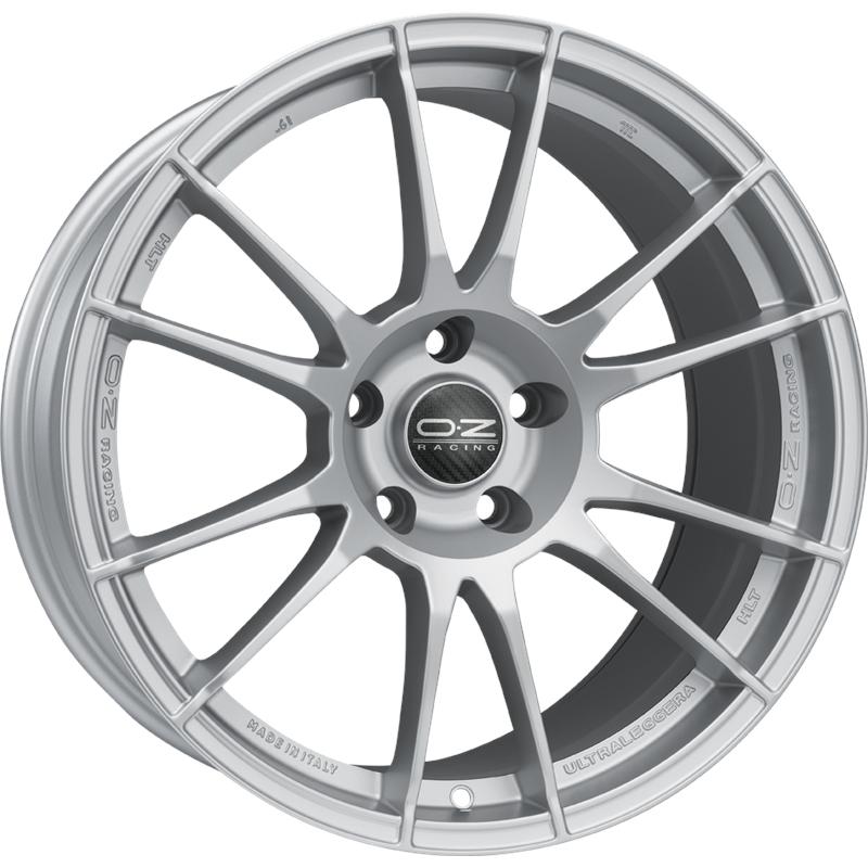 Cerchi in Lega OZ RACING Ultraleggera Hlt Matt Race Silver 5 fori 19\" 9.5X19 ET34 5x120