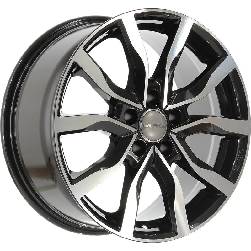 Cerchio MAK Koln Black Mirror 5 fori 19\" 8X19 ET30 5x112