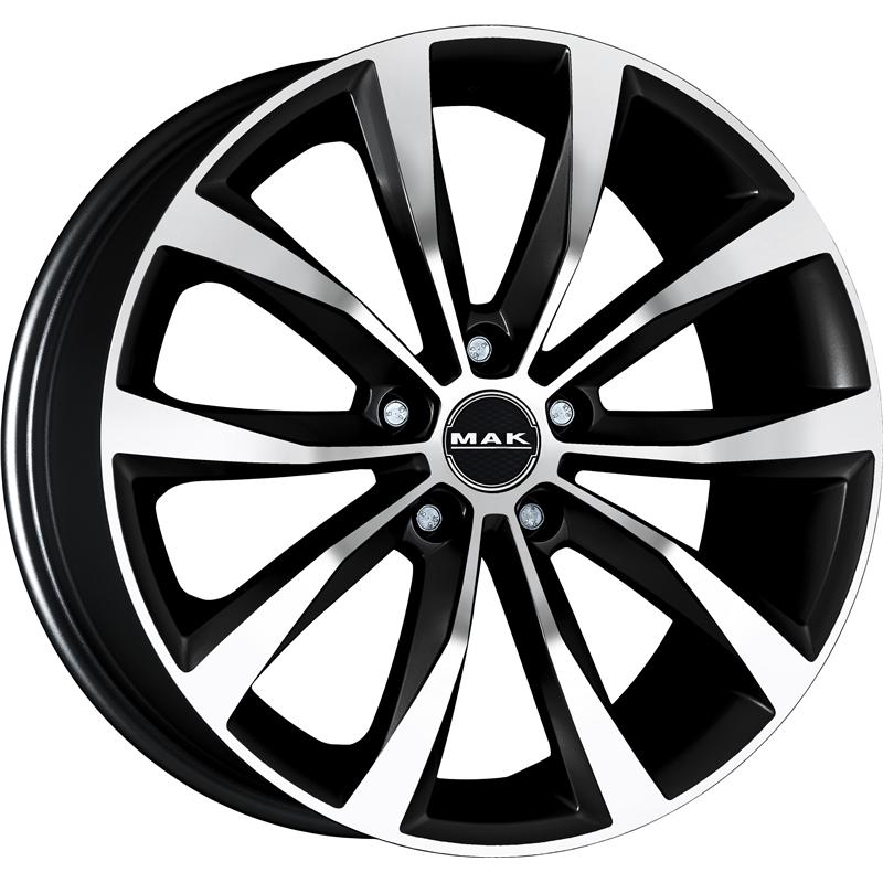 Cerchio MAK Wolf Black Mirror 5 fori 20\" 8X20 ET35 5x114.3