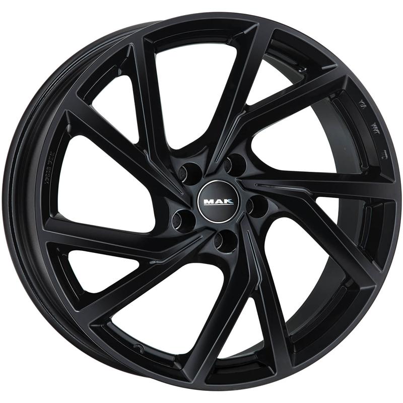 Cerchio MAK Kassel Glossy Black 5 fori 19\" 8X19 ET50 5x114.3