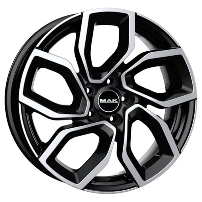 Cerchio MAK Apollo Black Mirror 4 fori 18\" 7X18 ET25 4x108