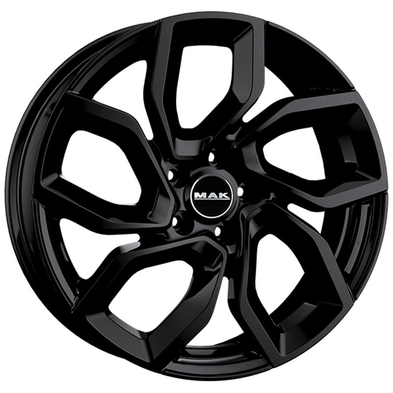 Cerchio MAK Apollo Glossy Black 4 fori 15\" 6X15 ET40 4x100