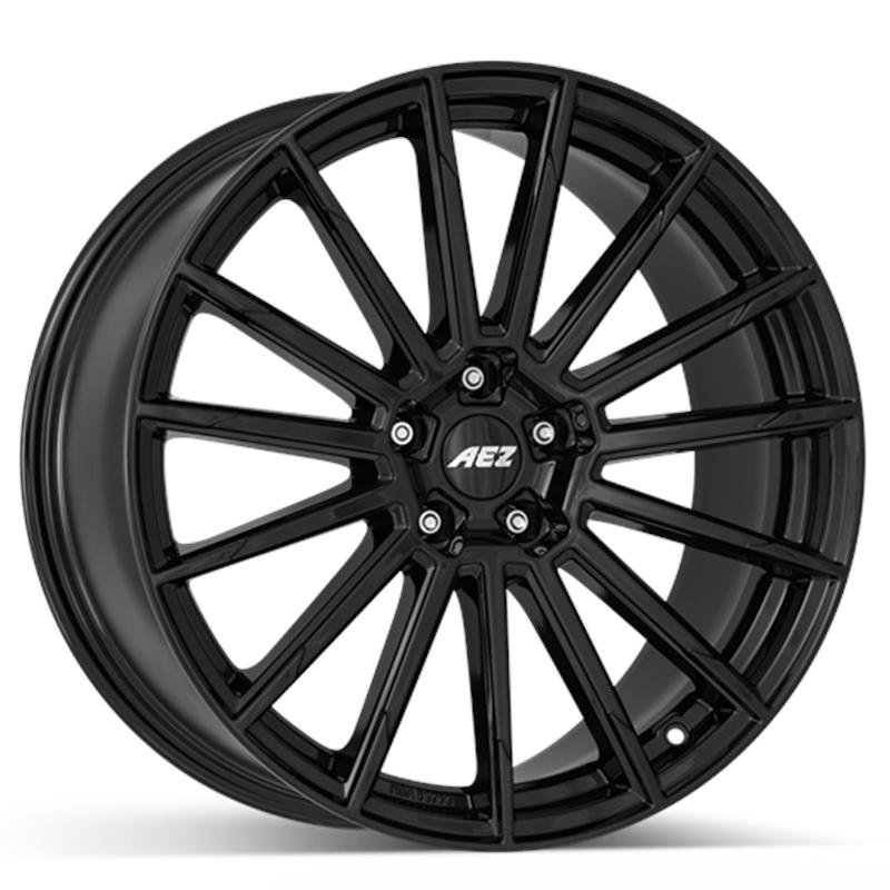 Cerchio AEZ Atlanta Black 5 fori 18\" 7.5X18 ET38 5x112