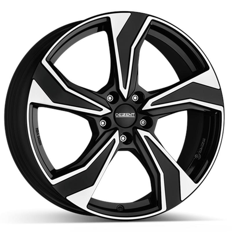 Cerchio DEZENT Kb Black Mirror 5 fori 18\" 7.5X18 ET40 5x112