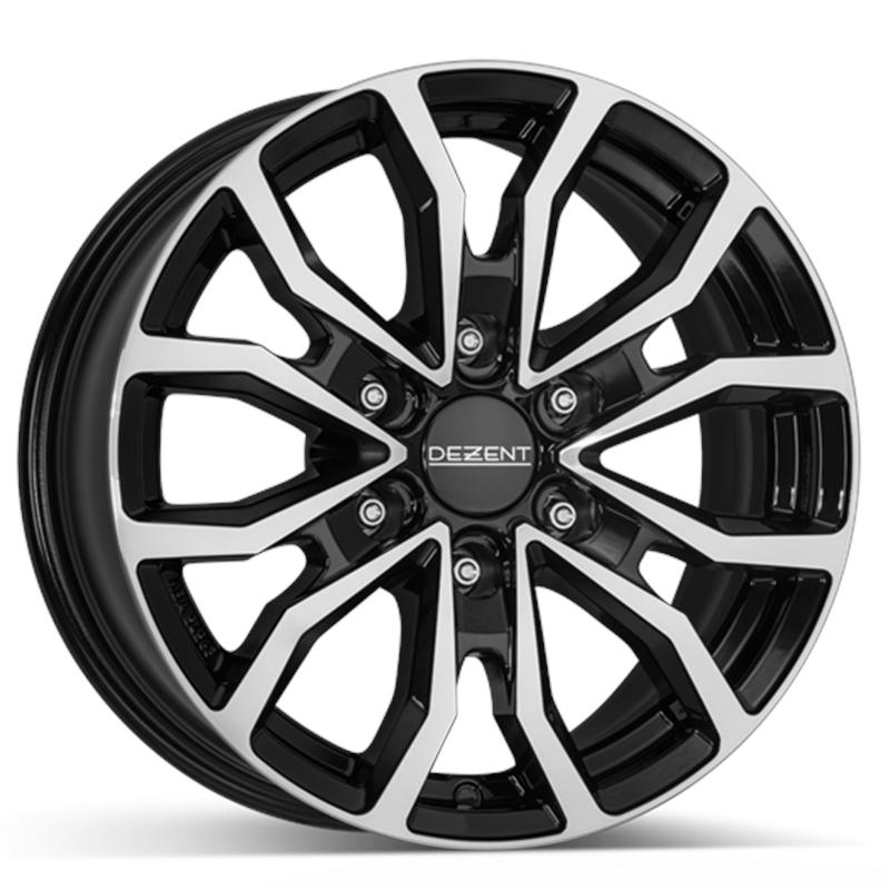 Cerchio DEZENT Kc Black Mirror 6 fori 17\" 8X17 ET20 6x139.7