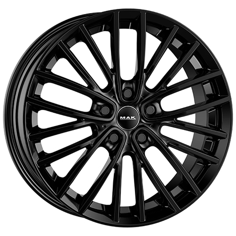 Cerchi in Lega MAK Chelsea Glossy Black 5 fori 16\" 6.5X16 ET40 5x112