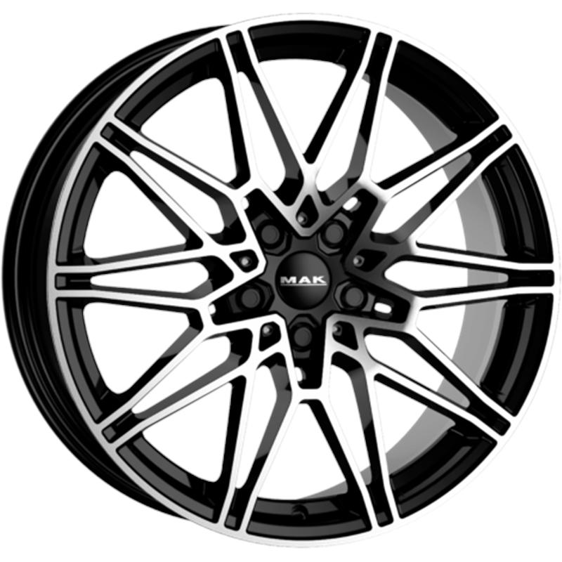 Cerchio MAK KoeniG-D Black Mirror 5 fori 19\" 9.5X19 ET39 5x112