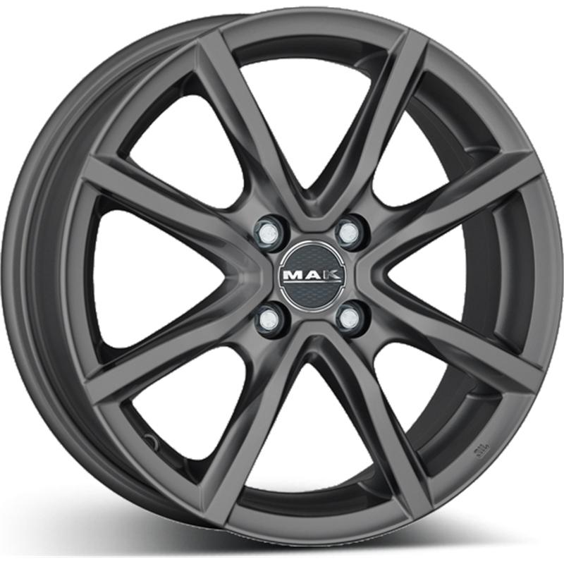 Cerchi in Lega MAK Milano 4 Matt Titan 4 fori 15\" 6X15 ET47 4x100