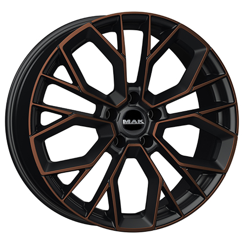 Cerchio MAK Stilo Black And Bronze 5 fori 20\" 8.5X20 ET40 5x114.3