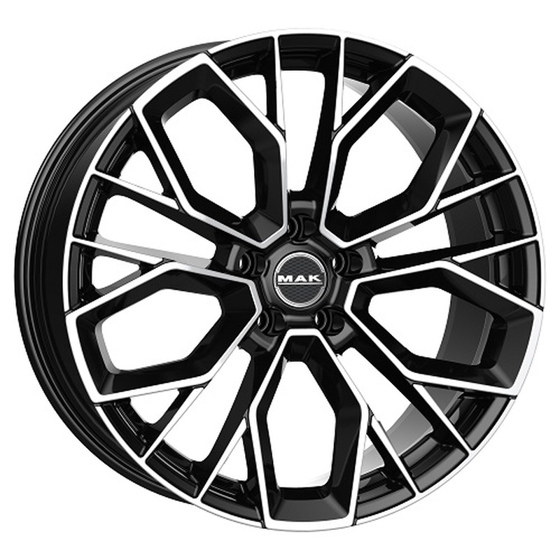 Cerchio MAK StilO-D Black Mirror 5 fori 20\" 9.5X20 ET22 5x112