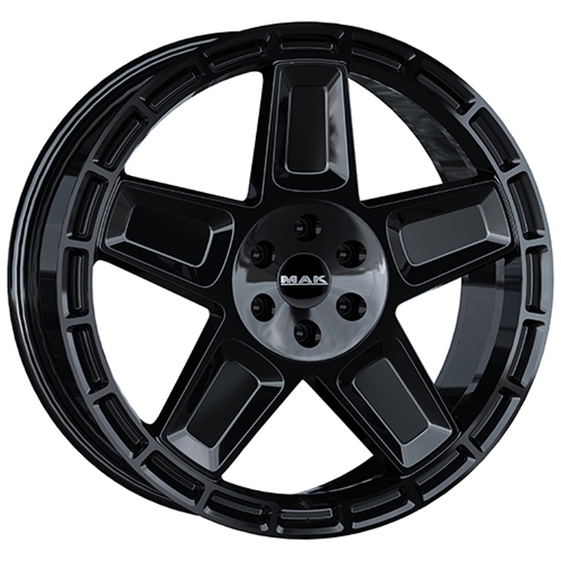 Cerchio MAK Trek Glossy Black 5 fori 20\" 9X20 ET43 5x120