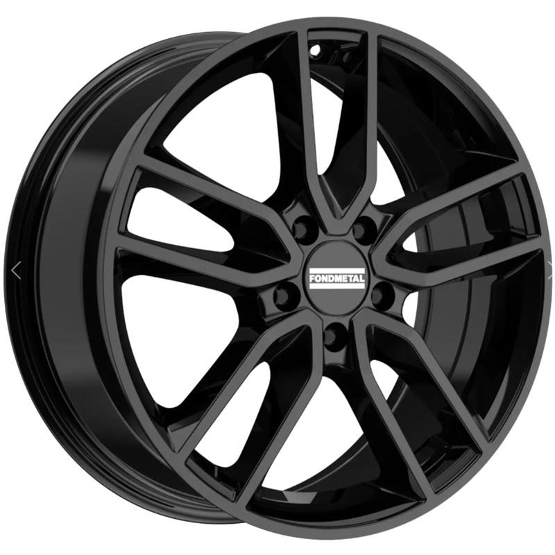 Cerchio FONDMETAL Koros Glossy Black 5 fori 19\" 7.5X19 ET43.5 5x108