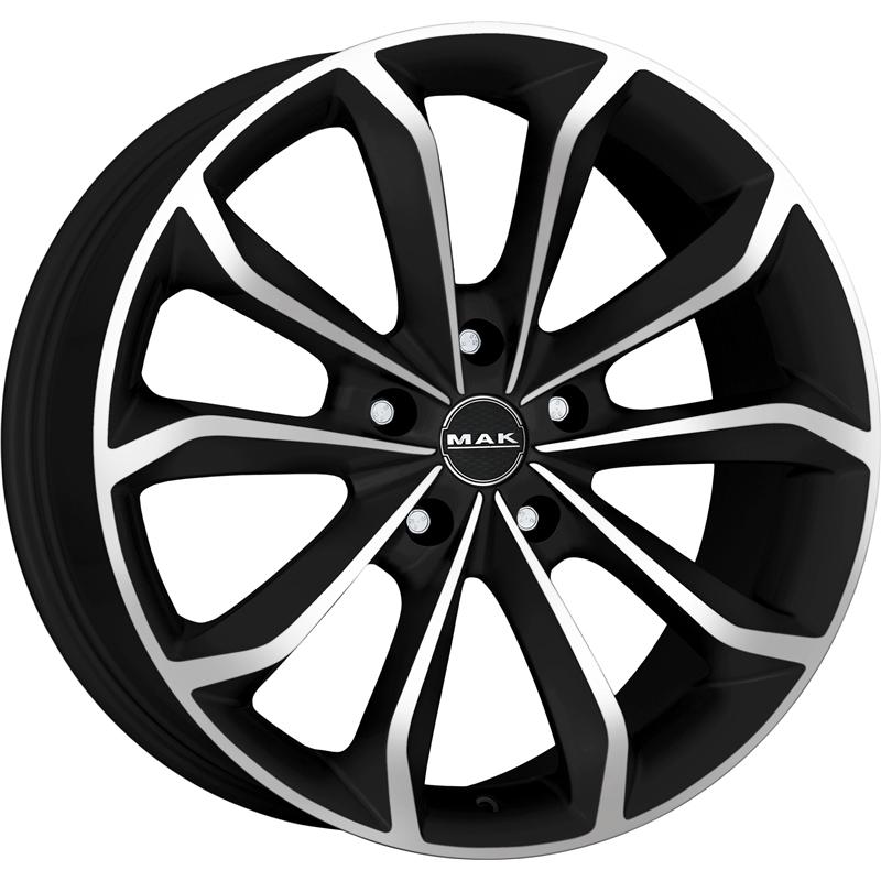 Cerchi in Lega MAK Xenon Ice Black 5 fori 18\" 8X18 ET48 5x120