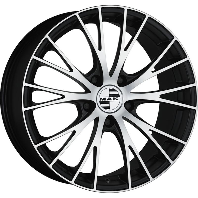 Cerchi in Lega MAK Rennen Ice Black 5 fori 21\" 9X21 ET26 5x112