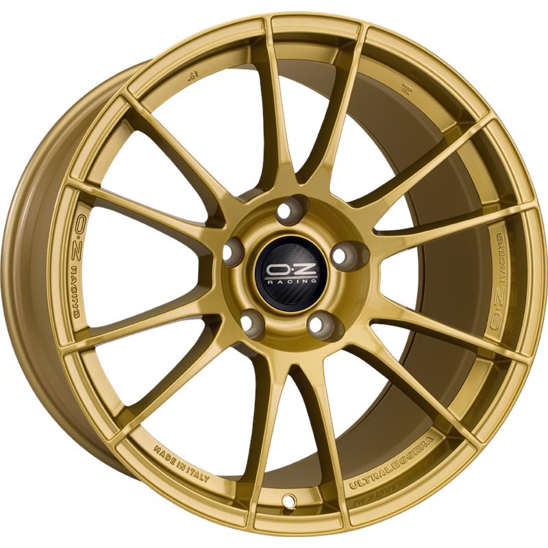 Cerchi in Lega OZ RACING Ultraleggera Hlt Race Gold 5 fori 20\" 8.5X20 ET55 5x130