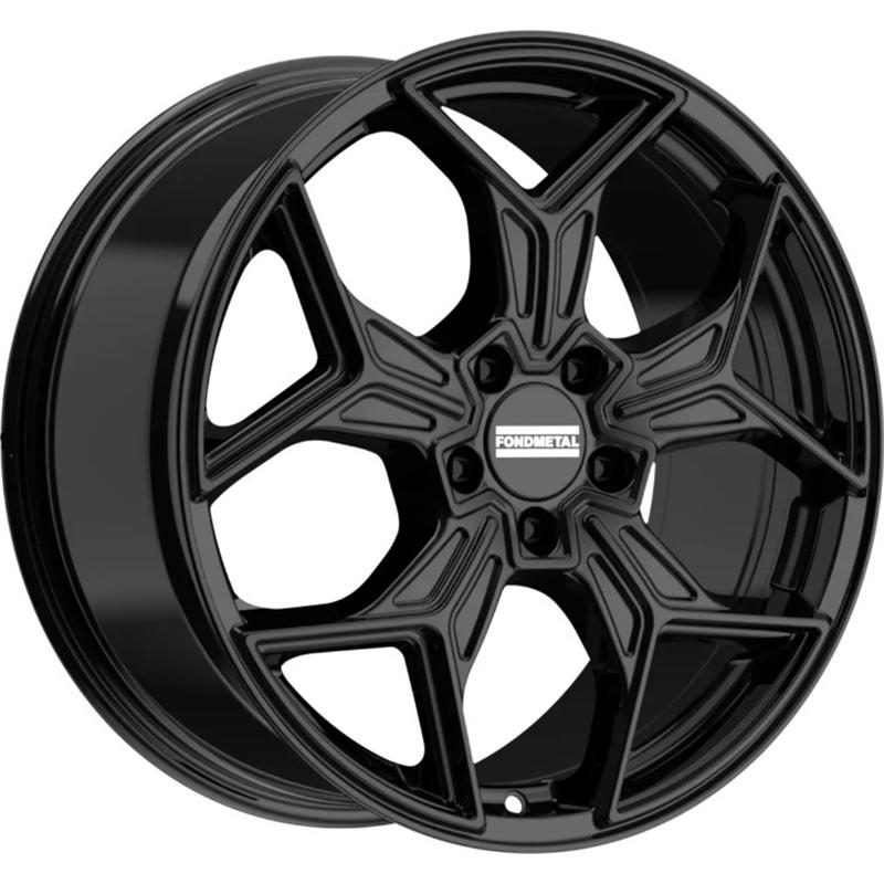 Cerchio FONDMETAL Taranis Glossy Black 5 fori 18\" 8X18 ET34 5x112